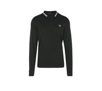Fred Perry Langarm-Poloshirt Dunkelgrün T50 - Größe L Grün L