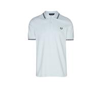 Fred Perry Polo Twin Tipped M3600 Blau 96A - Größe XXL Hellblau XXL