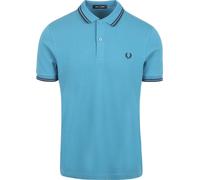 Fred Perry Poloshirt M3600 Mid Blau V35 - Größe L Blau L