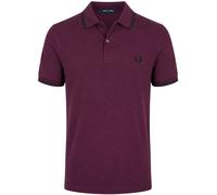 Fred Perry Poloshirt Tipped M3600 Plum 84C - Größe XL Violett XL