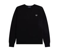 Fred Perry Pullover Mit Grafischem Lorbeerkranz, Schwarz XS