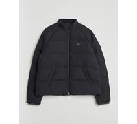 Fred Perry Raglan Padded Down Jacket Black Schwarz XL