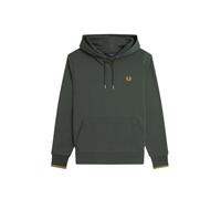 Fred Perry - Regular Fit French Terry Hoodie - Größe XXL - grau