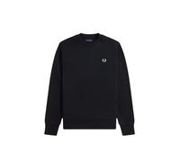 Fred Perry - Regular Fit Sweatshirt With Bold Logo Print - Größe L - schwarz