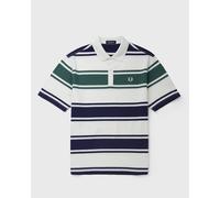 Fred Perry RELAXED STRIPED POLO SHIRT men Polos blue|white in Größe:M