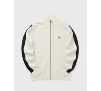 Fred Perry RIBBED SLV ZIP THRU CARDIGAN men Pullovers|Zippers & Cardigans beige in Größe:M