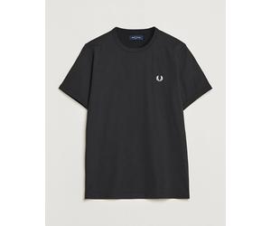 Fred Perry Ringer Crew Neck Tee Black Schwarz XL