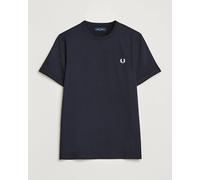 Fred Perry Ringer Crew Neck Tee Navy Blau S