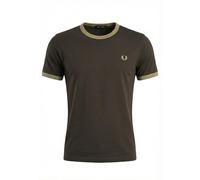 Fred Perry Ringer T-Shirt, Herren T-Shirt - XL
