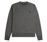 Fred Perry Rundhals-Sweatshirt in Gunmetal Grey S