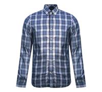 Fred Perry Schwarzes langärmeliges Hemd XS