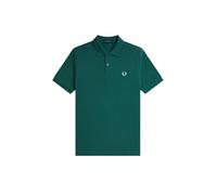 Fred Perry Polo M6000 – Slim Fit, Unifarben – Grün, L