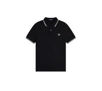 Fred Perry Polo Twin Tipped M3600 schwarz - Größe XL Schwarz XL