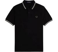 Fred Perry THE TWIN TIPPED FP SHIRT men Polos black in Größe:XL