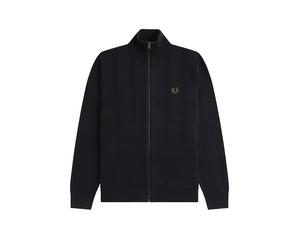 FRED PERRY Strickjacke schwarz | M