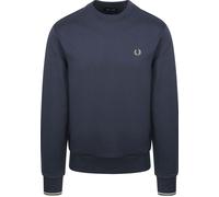 Fred Perry Sweater Logo Navy - Größe L Dunkelblau L