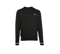 FRED PERRY Sweater schwarz | XXL