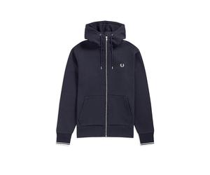 FRED PERRY Sweatjacke blau | S
