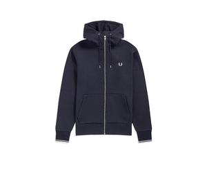 FRED PERRY Sweatjacke dunkelblau | L