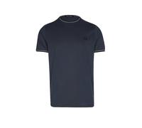 Fred Perry TWIN TIPPED T-SHIRT men Shortsleeves blue in Größe:M