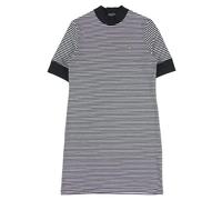 Fred Perry - T-Shirt-Kleid für Damen (Weiß/Marine) XS