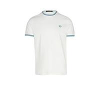 FRED PERRY T-Shirt weiss | S