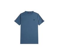 Fred Perry Taped Ringer T-Shirt, Blau 963, XL
