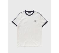 Fred Perry TAPED RINGER TEE men Shortsleeves white in Größe:XL
