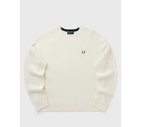 Fred Perry TEXTURED JUMPER men Pullovers beige in Größe:XL