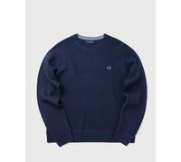 Fred Perry TEXTURED JUMPER men Pullovers blue in Größe:M