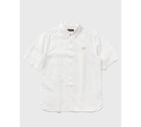 Fred Perry TEXTURED SEERSUCKER SHIRT men Shortsleeves white in Größe:XL
