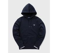 Fred Perry TIPPED HOODED SWEATSHIRT men Hoodies blue in Größe:M