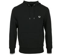 Fred Perry Tipped Hooded Sweatshirt, Sweatshirt - XS