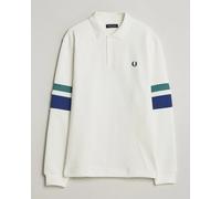 Fred Perry Tipped Sleeve Rugger Snow White Weiß XL