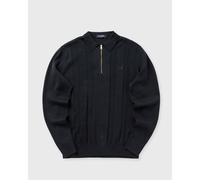 Fred Perry TONAL STRIPE KNITTED SHIRT men Polos blue in Größe:S