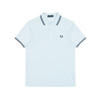 Fred Perry Twin Tipped Fred Perry Shirt Blau in Größe XL