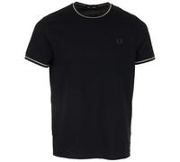 Fred Perry TWIN TIPPED T-SHIRT men Shortsleeves blue in Größe:M