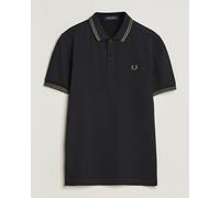 Fred Perry Twin Tipped Polo Shirt Black Schwarz M