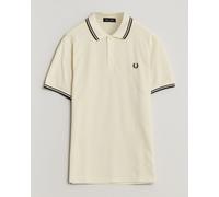 Fred Perry Twin Tipped Polo Shirt Ecru Weiß L