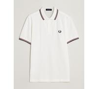 POLO UOMO FRED PERRY DOPPIA RIGA SNWHT/BRED/NVY