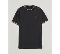 Fred Perry Twin Tipped T-Shirt Black Schwarz S