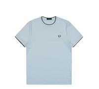 Fred Perry Twin Tipped T-Shirt Blau in Größe 2XL