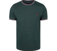 Fred Perry Twin Tipped T-Shirt Dunkelgrün 85A - Größe XXL Dunkelgrün XXL