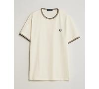 Fred Perry Twin Tipped T-Shirt Ecru Weiß L