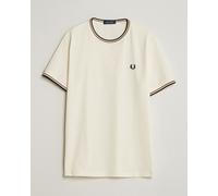 Fred Perry Twin Tipped T-Shirt Ecru Weiß XL