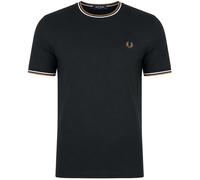 Fred Perry Twin Tipped T-Shirt Grün 78C - Größe XL Dunkelgrün XL