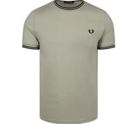 FRED PERRY T-Shirt hellgrün | S