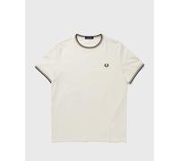 Fred Perry Twin Tipped T-Shirt Ecru Weiß L