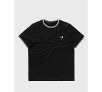 Fred Perry TWIN TIPPED T-SHIRT men Shortsleeves black in Größe:S