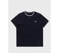 Fred Perry M1588 Twin Tipped T-Shirt Navy - Größe L Blau L
